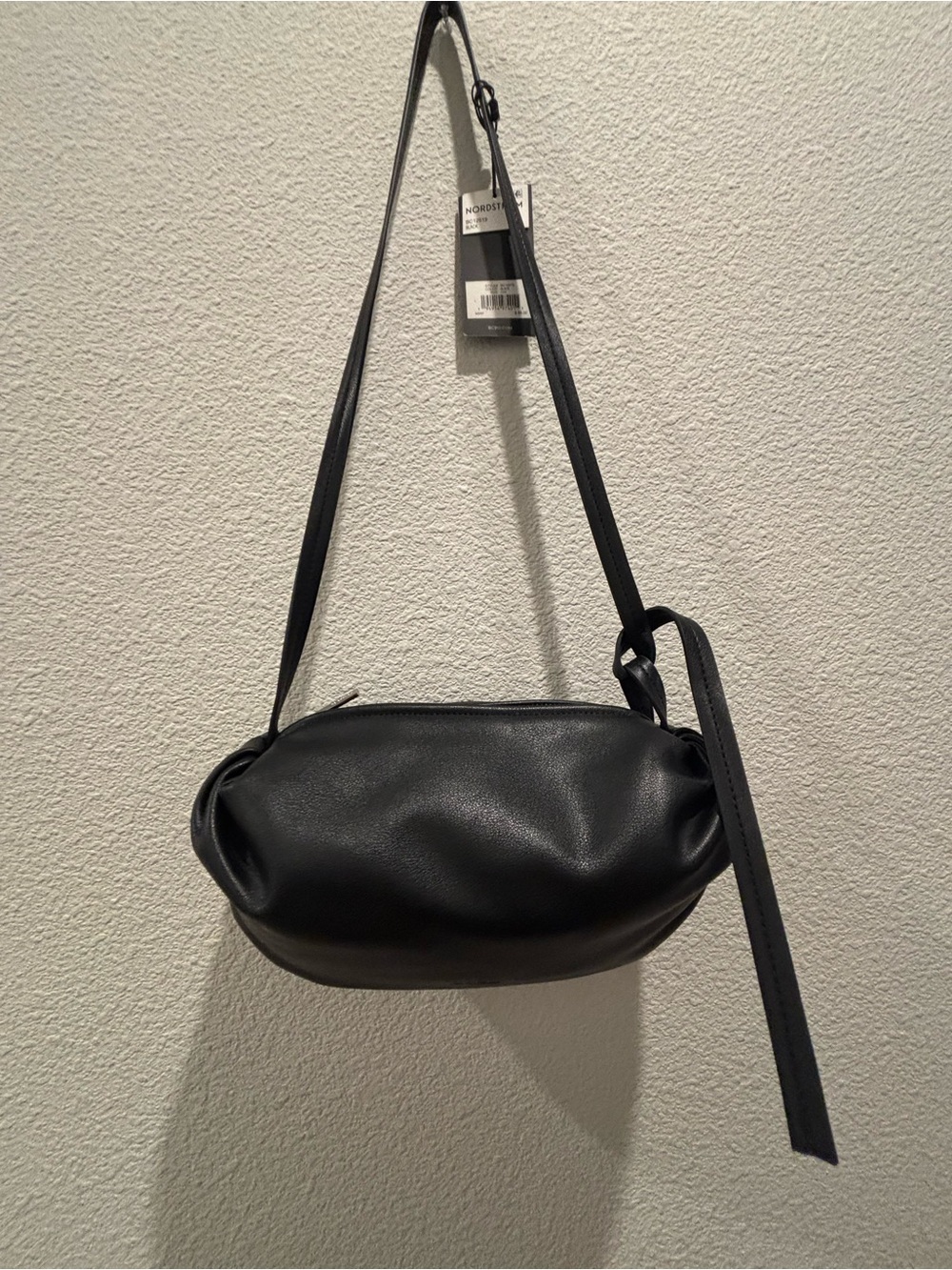 BCBG Black Pebbled  Crossbody Bag